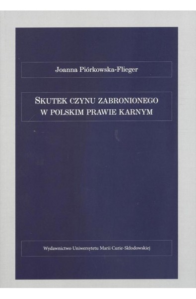 Skutek czynu zabronionego w polskim prawie karnym
